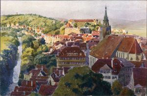 Ansichtskarte-Ansichtskarte-Tuebingen-Stadt-vom-Oesterberg-1922